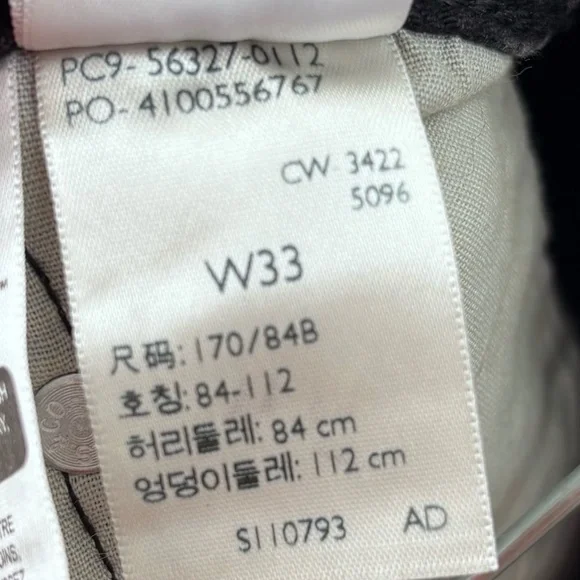 Levi's 501 Cut Off Shorts Black Size 33 - Picture 4 of 5